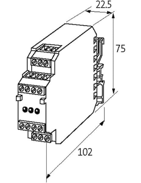 Przetwornica DC/DC, WE:24VDC WY:24V/0,3ADC 85655 | Automatyka | Eshop Dopak | Wszystko dla Przemysłu