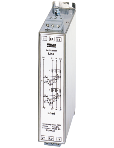 Filtr przeciwzakł.3-faz,2-poziomowy 10554 | Elektronika | Eshop Dopak | Wszystko dla Przemysłu