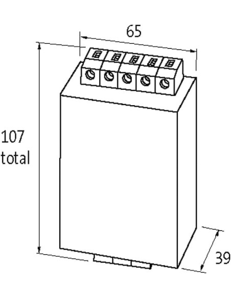 Filtr przeciwzakłóceniowy 3-fazowy, 1-poziomowy 10512 | Elektronika | Eshop Dopak | Wszystko dla Przemysłu