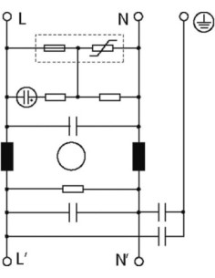 Filtr Emparro MEF 1-fazowy, 1-poziomowy, 230VAC 20A 10701 | Elektronika | Eshop Dopak | Wszystko dla Przemysłu 2