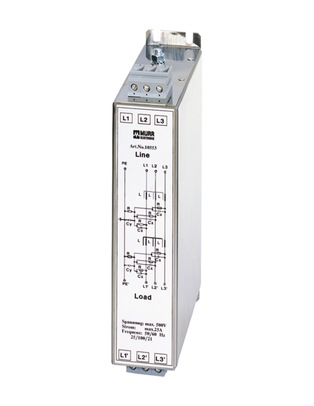 Filtr przeciwzakłóceniowy MEF 3/2, 3-fazowy, 2-poziomowy 10551 | Elektronika | Eshop Dopak | Wszystko dla Przemysłu