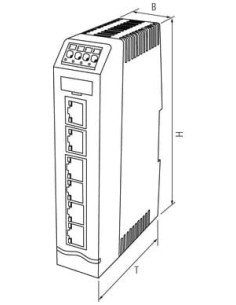 Xelity 6TX GE niezarządzany 6 portów 1000Mbit 58814 | Elektronika | Eshop Dopak | Wszystko dla Przemysłu 2