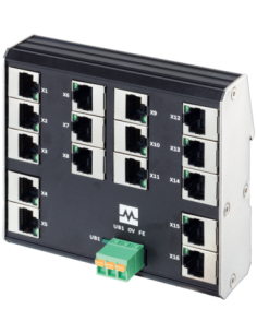 Przełącznik niezarządzalny Xenterra 16TX 100Mbit 58904 | Elektronika | Eshop Dopak | Wszystko dla Przemysłu