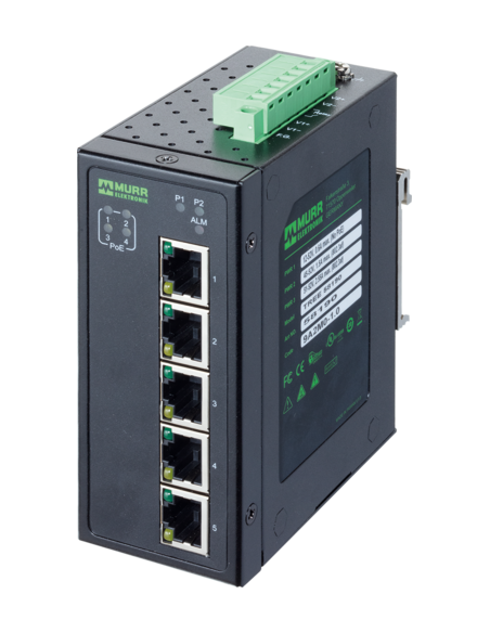 Przełącznik TREE 5TX IP20 4PoE 48VDC 58190 | Elektronika | Eshop Dopak | Wszystko dla Przemysłu