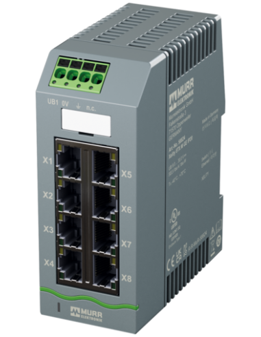 Przełącznik zarządzający Xelity 8TX 8 portów 1000Mbit IP20 58824 | Elektronika | Eshop Dopak | Wszystko dla Przemysłu