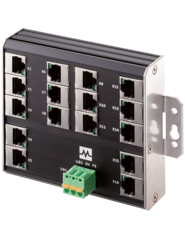 Przełącznik niezarządzalny Xenterra 16TX 100Mbit 58905 | Elektronika | Eshop Dopak | Wszystko dla Przemysłu