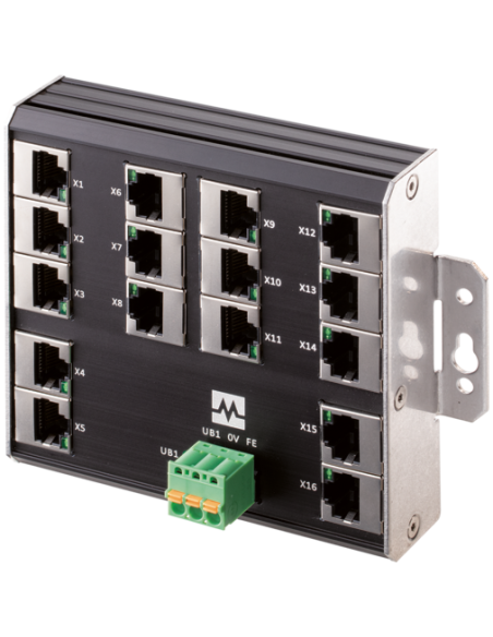 Przełącznik niezarządzalny Xenterra 16TX 100Mbit 58905 | Elektronika | Eshop Dopak | Wszystko dla Przemysłu