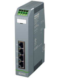 Przełącznik zarządzający Xelity 4TX 4 porty 1000Mbit ProfiNet IP20 58821 | Elektronika | Eshop Dopak | Wszystko dla Przemysłu