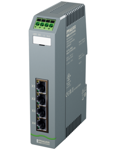 Przełącznik zarządzający Xelity 4TX 4 porty 1000Mbit ProfiNet IP20 58821 | Elektronika | Eshop Dopak | Wszystko dla Przemysłu