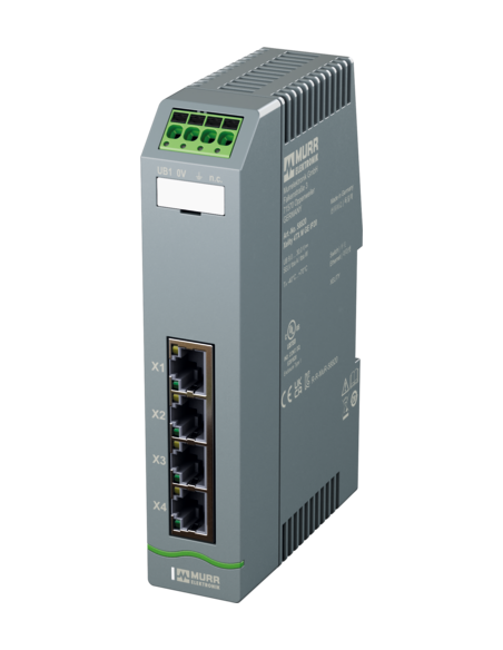 Przełącznik zarządzający Xelity 4TX 4 porty 1000Mbit ProfiNet IP20 58821 | Elektronika | Eshop Dopak | Wszystko dla Przemysłu