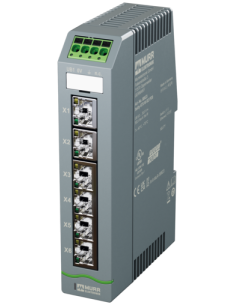 Przełącznik zarządzający Xelity 6TX 6 portów 1000Mbit IP20 58822 | Elektronika | Eshop Dopak | Wszystko dla Przemysłu