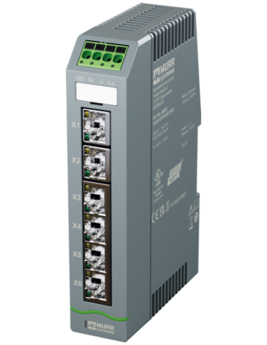 Przełącznik zarządzający Xelity 6TX 6 portów 1000Mbit IP20 58822 | Elektronika | Eshop Dopak | Wszystko dla Przemysłu