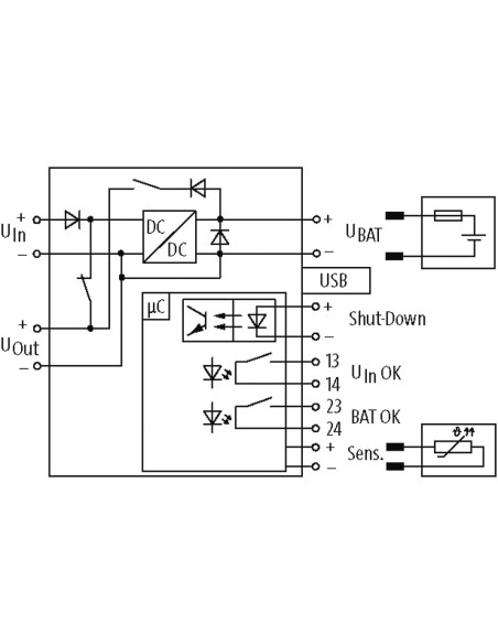 Moduł Emparro ACCUcontrol UPS 85414 | Elektronika | Eshop Dopak | Wszystko dla Przemysłu