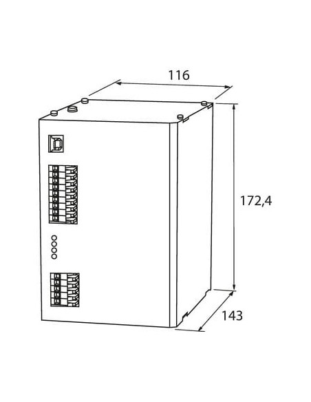Moduł buforowy MB Cap Ultra, WE:12/24VDC WY:12/24VDC/10A max.38s 85467 | Elektronika | Eshop Dopak | Wszystko dla Przemysłu
