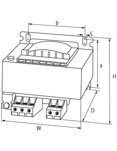 Transformator MTS 1-fazowy 86342 | Elektryka | Eshop Dopak | Wszystko dla Przemysłu