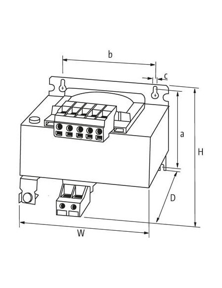 Transformator 1-fazowy 86361 | Elektryka | Eshop Dopak | Wszystko dla Przemysłu