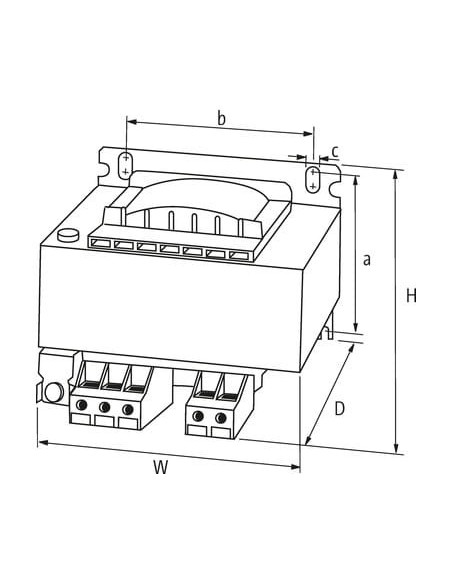 Transformator MTS 1-fazowy 86349 | Elektryka | Eshop Dopak | Wszystko dla Przemysłu