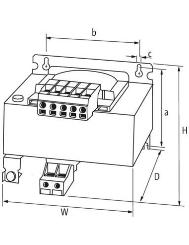 Transformator 1-fazowy MTS 86363 | Elektryka | Eshop Dopak | Wszystko dla Przemysłu