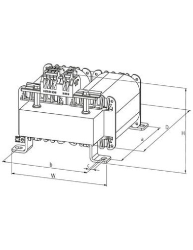 Transformator MET 1-fazowy 86091 | Elektryka | Eshop Dopak | Wszystko dla Przemysłu