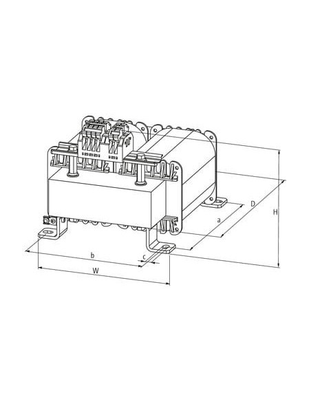 Transformator MET 1-fazowy 86091 | Elektryka | Eshop Dopak | Wszystko dla Przemysłu