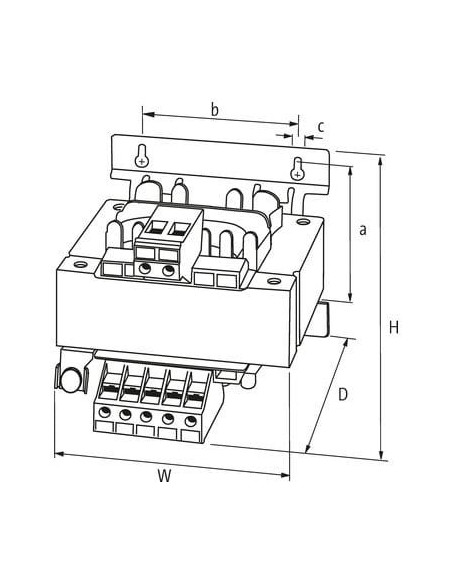 „Jednofazowy transformator sterujący i izolujący MST 86376 | Elektryka | Eshop Dopak | Wszystko dla Przemysłu