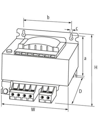 Transformator 1-fazowy 86060 | Elektryka | Eshop Dopak | Wszystko dla Przemysłu
