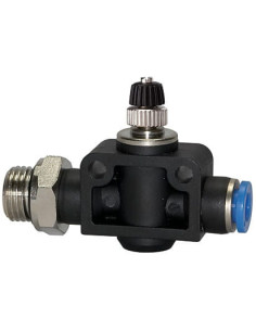 Zawór dławiąco-zwrotny do sił. gwint G1/8, pod wąż 4 | Hydraulika | Eshop Dopak | Wszystko dla Przemysłu