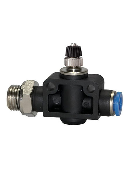 Zawór dławiąco-zwrotny do sił. gwint G3/8, pod wąż 12 | Hydraulika | Eshop Dopak | Wszystko dla Przemysłu