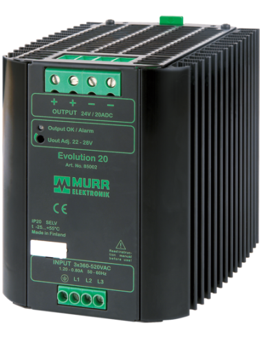 Zasilacz impulsowy Evolution 3-fazowy 85002 | Elektryka | Eshop Dopak | Wszystko dla Przemysłu
