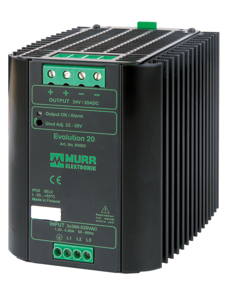Zasilacz impulsowy Evolution 3-fazowy 85002 | Elektryka | Eshop Dopak | Wszystko dla Przemysłu