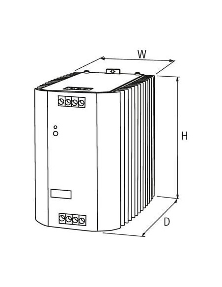 Zasilacz impulsowy Evolution 3-fazowy 85002 | Elektryka | Eshop Dopak | Wszystko dla Przemysłu