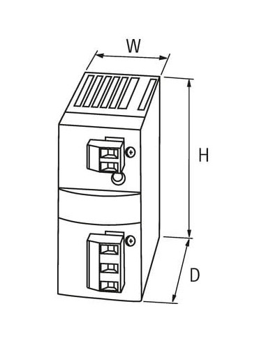 Zasilacz impulsowy MCS-B 1-fazowy 85162 | Elektryka | Eshop Dopak | Wszystko dla Przemysłu