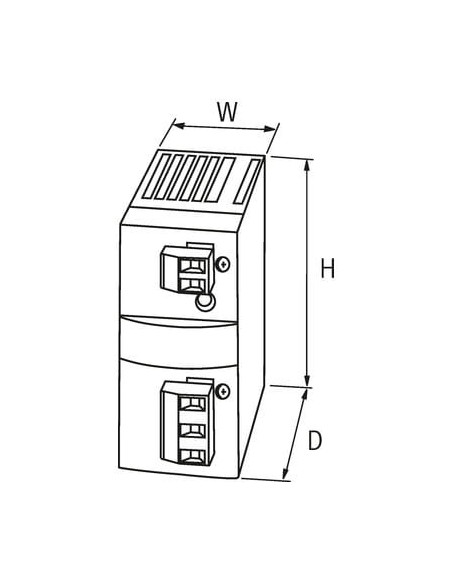 Zasilacz impulsowy MCS-B 1-fazowy 85162 | Elektryka | Eshop Dopak | Wszystko dla Przemysłu