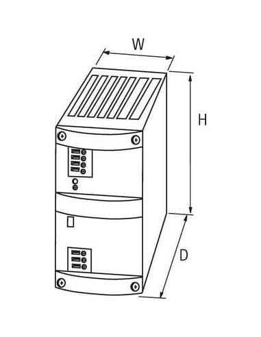 Zasilacz impulsowy 1-fazowy MCS-B 85165 | Elektryka | Eshop Dopak | Wszystko dla Przemysłu