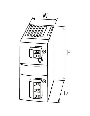 Zasilacz impulsowy MCS-B 1-fazowy 85371 | Elektryka | Eshop Dopak | Wszystko dla Przemysłu