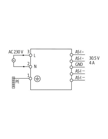Zasilacz impulsowy 1-fazowy MCS-A 85381 | Elektryka | Eshop Dopak | Wszystko dla Przemysłu