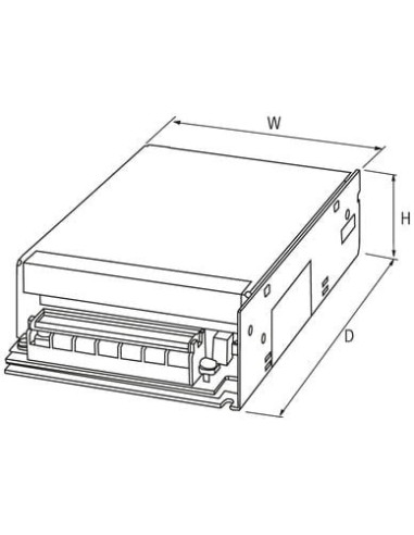 Zasilacz impulsowy 1-fazowy Eco-Power 85155 | Elektryka | Eshop Dopak | Wszystko dla Przemysłu