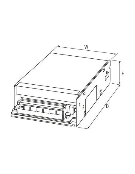 Zasilacz impulsowy 1-fazowy Eco-Power 85151 | Elektryka | Eshop Dopak | Wszystko dla Przemysłu