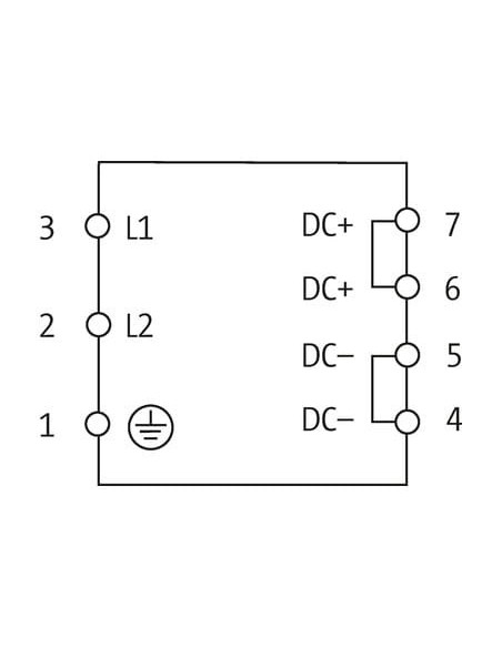 Zasilacz impulsowy MCS 2-fazowy 857726 | Elektryka | Eshop Dopak | Wszystko dla Przemysłu