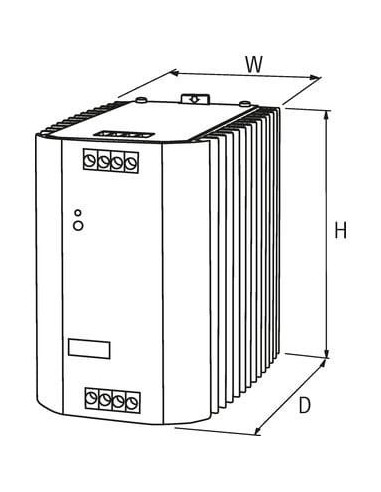 Zasilacz impulsowy Evolution  3-fazowy 85641 | Elektryka | Eshop Dopak | Wszystko dla Przemysłu