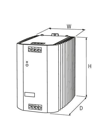Zasilacz impulsowy Evolution 3-fazowy 85004 | Elektryka | Eshop Dopak | Wszystko dla Przemysłu