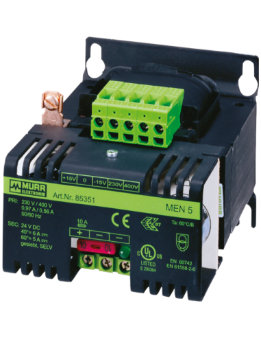 Zasilacz transformatorowy MEN 1/2-fazowy 85350 | Elektryka | Eshop Dopak | Wszystko dla Przemysłu