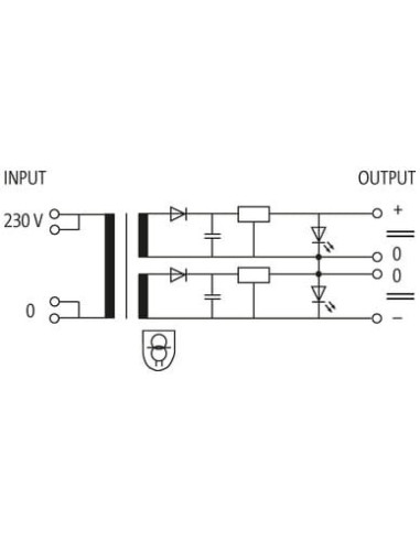 Zasilacz transformatorowy 1-fazowy MKN 85616 | Elektryka | Eshop Dopak | Wszystko dla Przemysłu