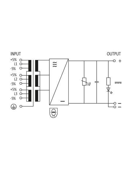 Zasilacz transformatorowy MPL 3-fazowy 85939 | Elektryka | Eshop Dopak | Wszystko dla Przemysłu