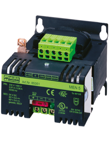 Zasilacz transformatorowy MEN 1/2-fazowy 85361 | Elektryka | Eshop Dopak | Wszystko dla Przemysłu