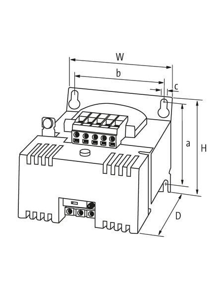 Zasilacz transformatorowy MEN 1/2-fazowy 85361 | Elektryka | Eshop Dopak | Wszystko dla Przemysłu