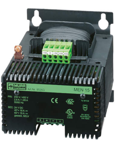 Zasilacz transformatorowy 1-fazowy 85364 | Elektryka | Eshop Dopak | Wszystko dla Przemysłu