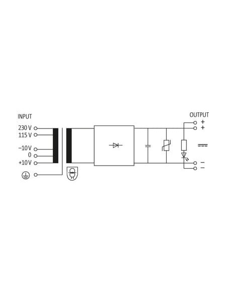 Zasilacz transformatorowy 1-fazowy 85364 | Elektryka | Eshop Dopak | Wszystko dla Przemysłu