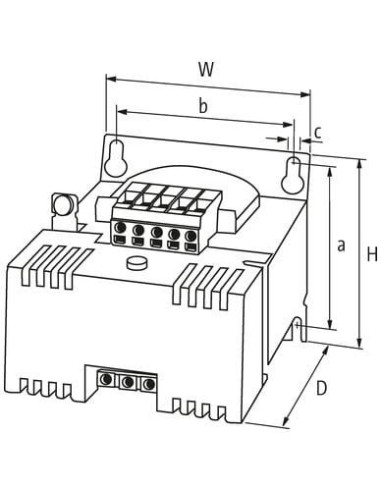 Zasilacz transformatorowy 1-fazowy 85364 | Elektryka | Eshop Dopak | Wszystko dla Przemysłu