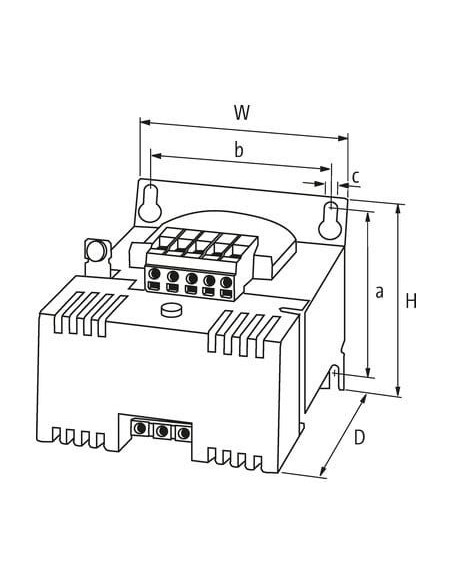 Zasilacz transformatorowy 1-fazowy 85364 | Elektryka | Eshop Dopak | Wszystko dla Przemysłu